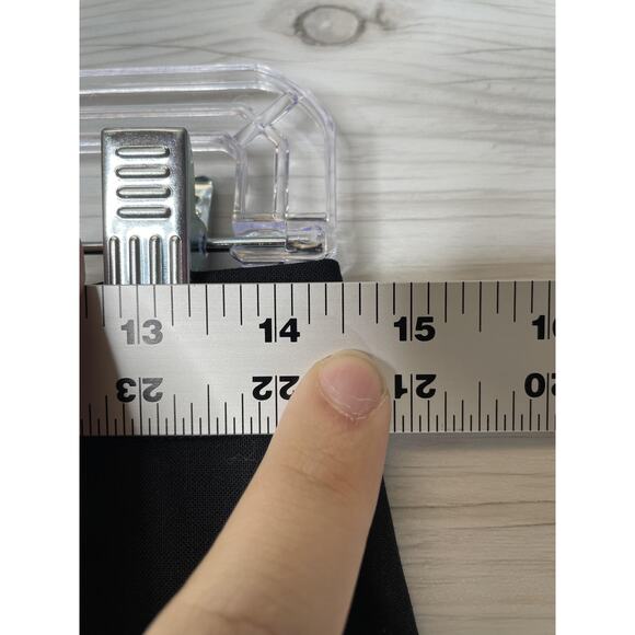 Jones New York Collection Platinum Skirt Womens 4 Black Pencil Stretch Easycare - Picture 2 of 13